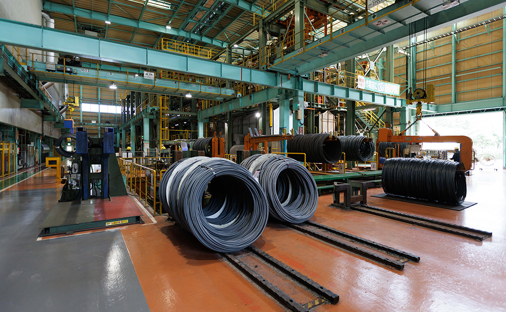 知多工場の内観の写真