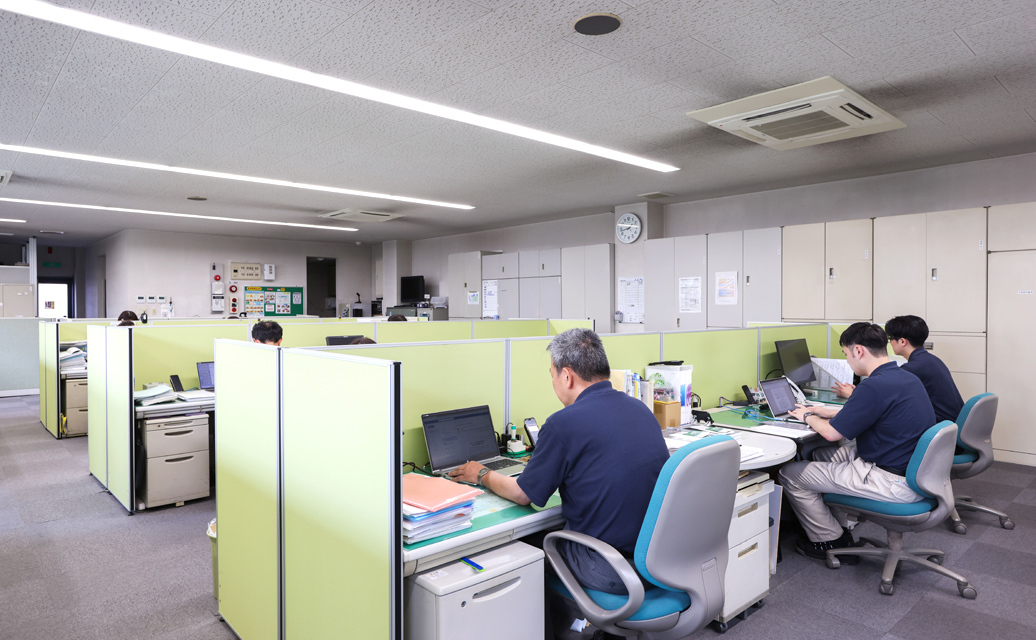 事務所の内観の写真