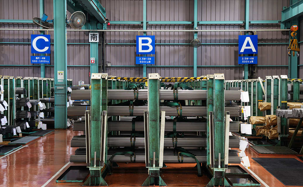 本社で加工された製品の写真