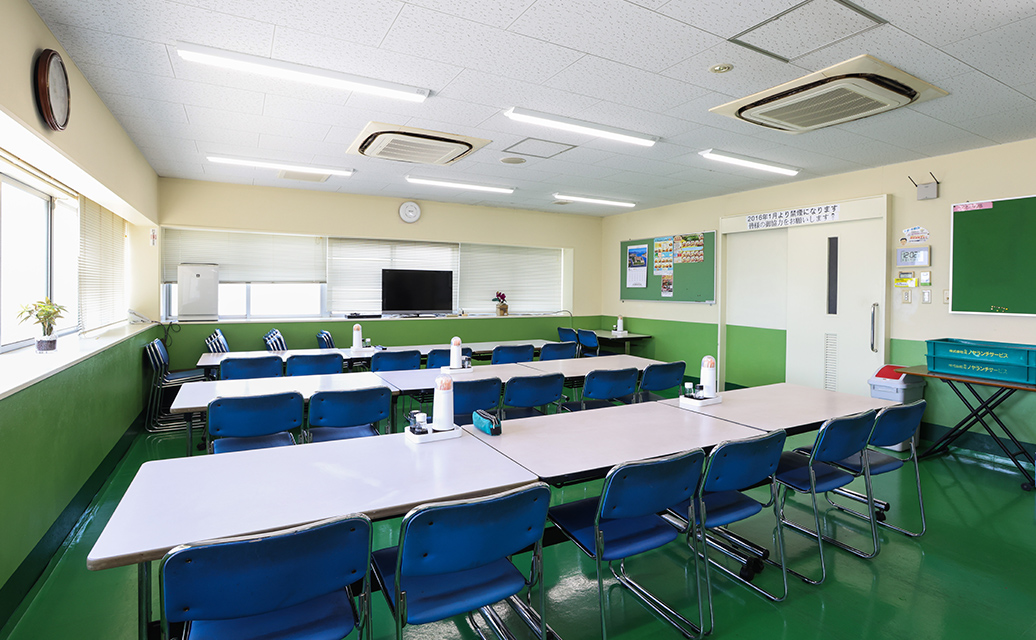 食堂の内観の写真